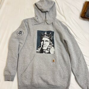 Carhartt Gray Graphic Hoodie